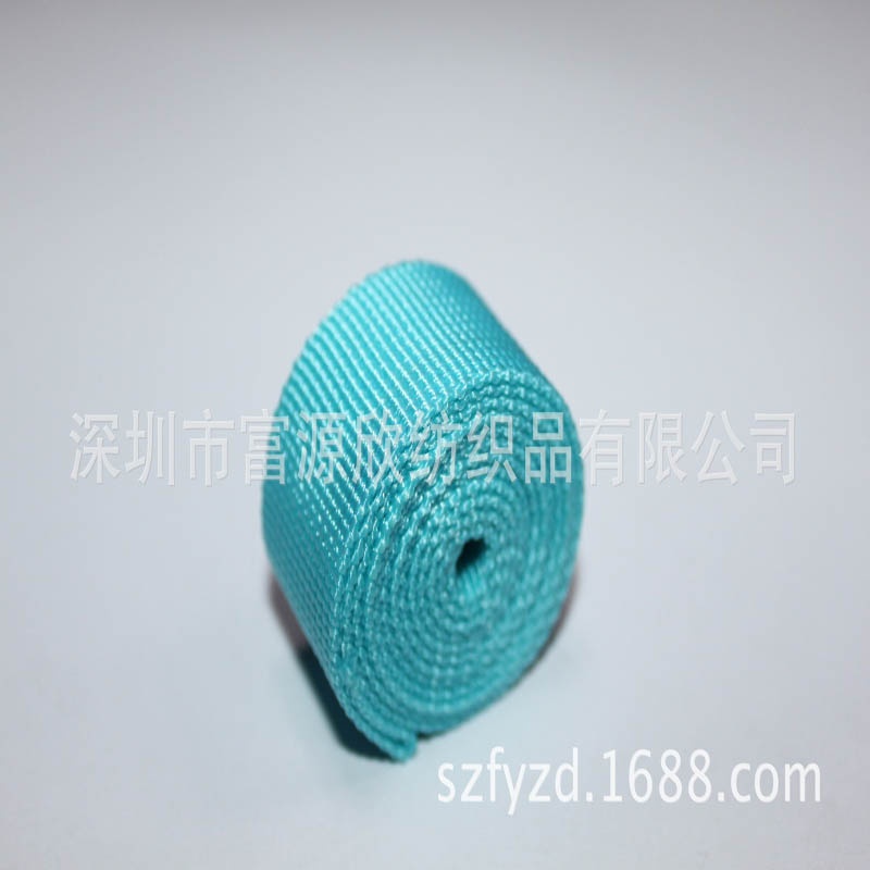 義烏輔料市場(chǎng)現(xiàn)貨供應(yīng)PP織帶可定制尼龍織帶魔術(shù)貼與繩子松緊帶
